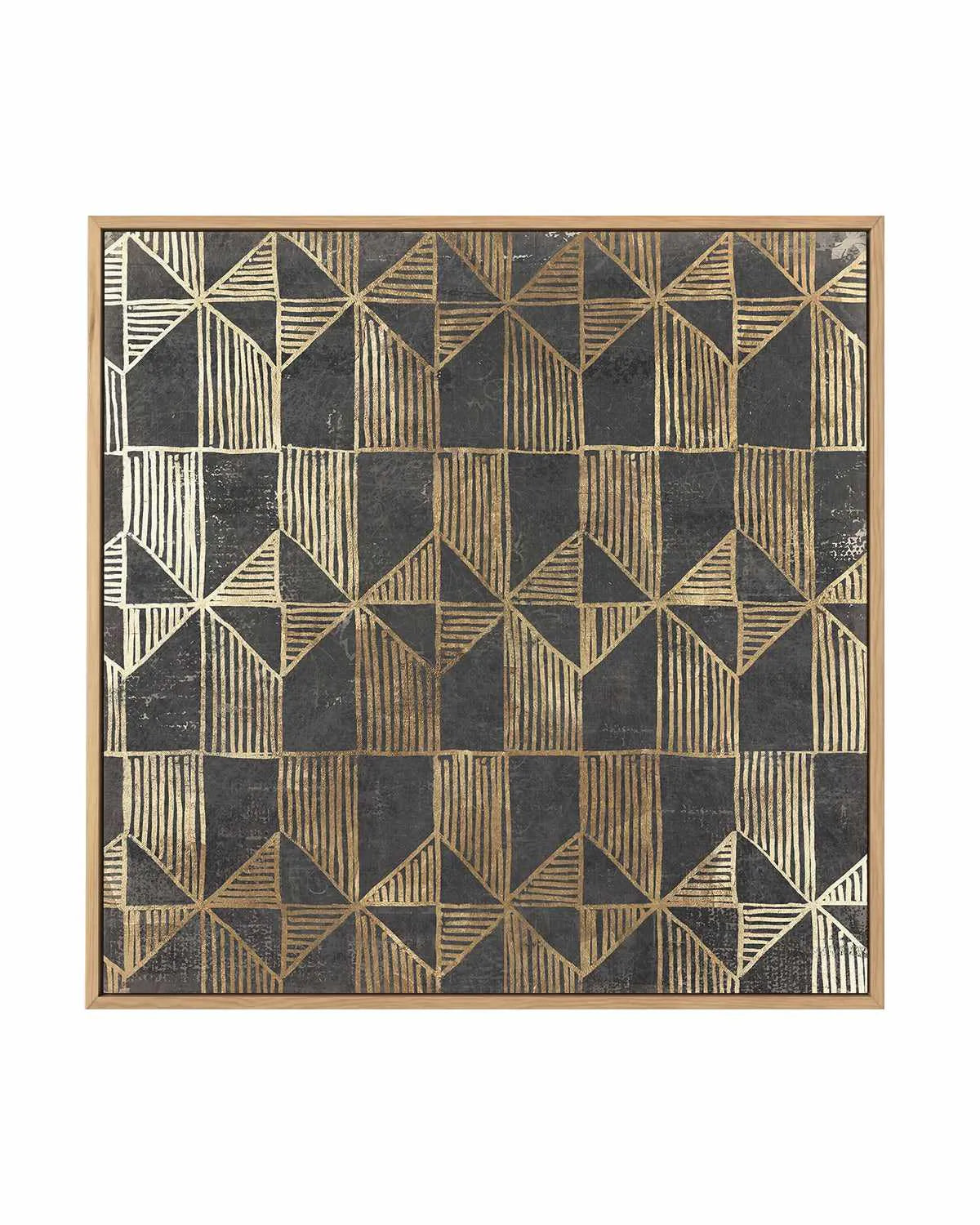 Golden Art Deco I | Framed Canvas Art Print from Olive et Oriel where you can shop wallpaper and artworks online