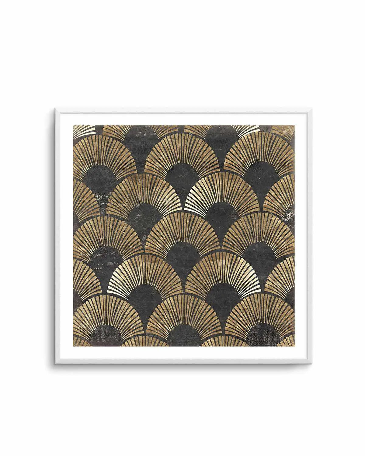 Golden Art Deco II Art Print from Olive et Oriel where you can shop wallpaper and artworks online