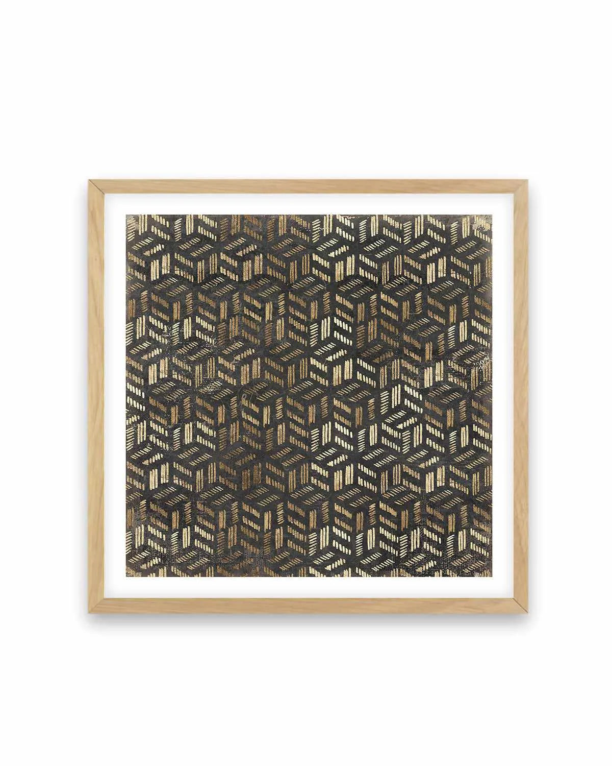 Golden Art Deco III Art Print from Olive et Oriel where you can shop wallpaper and artworks online