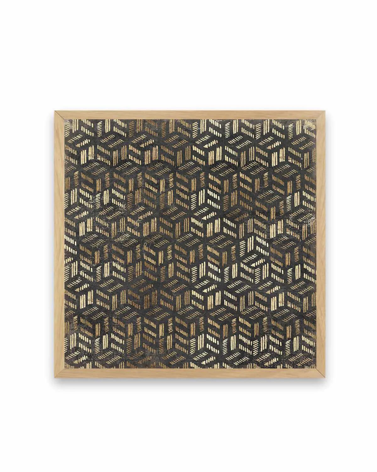 Golden Art Deco III Art Print from Olive et Oriel where you can shop wallpaper and artworks online