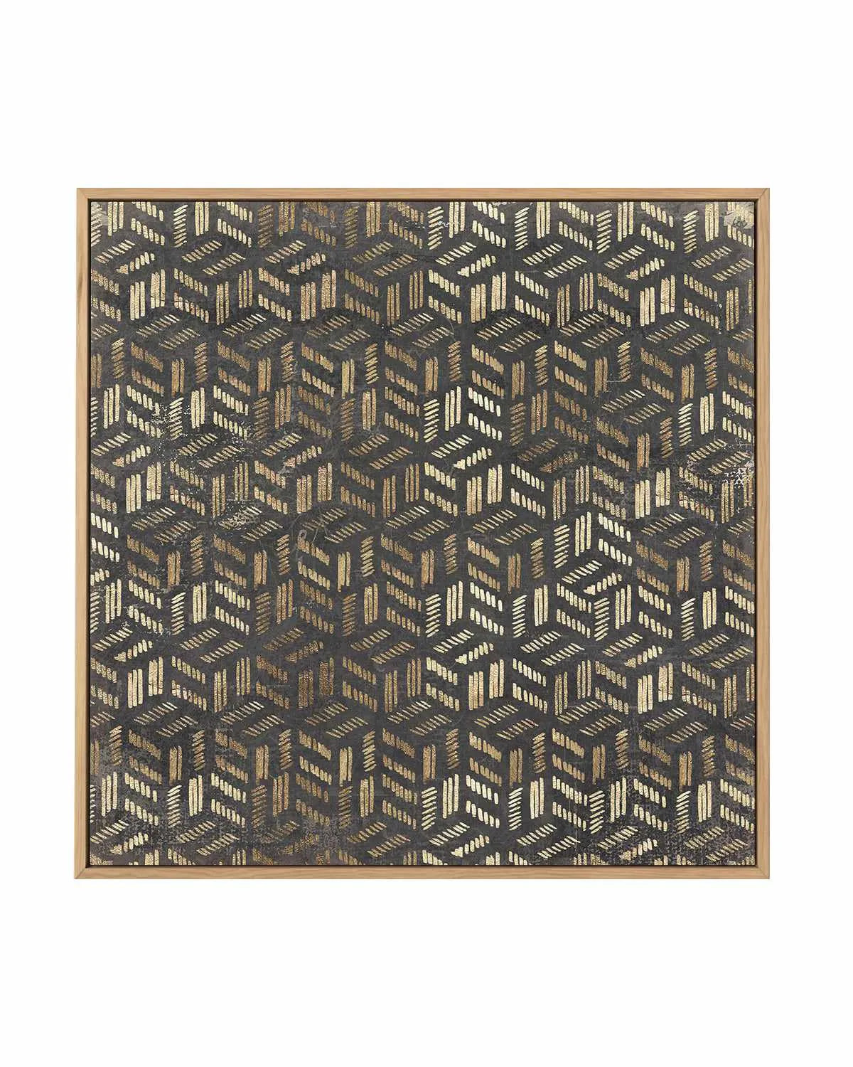 Golden Art Deco III | Framed Canvas Art Print from Olive et Oriel where you can shop wallpaper and artworks online