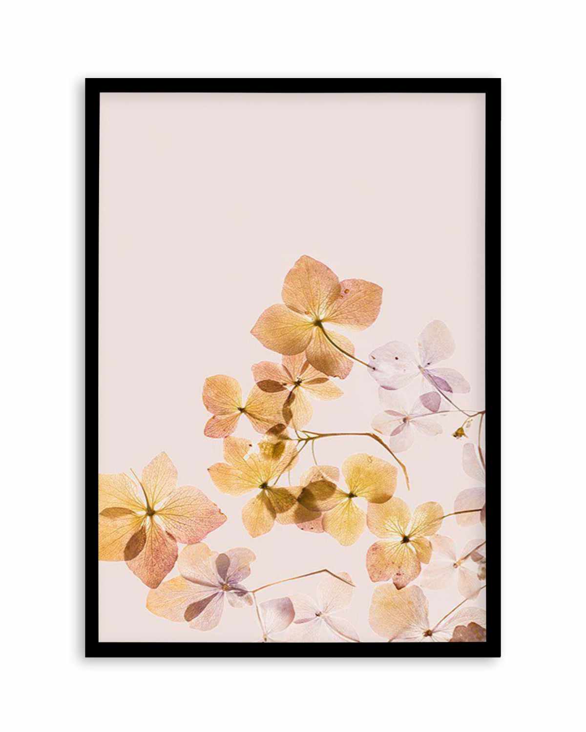 Golden Botanica | Left Art Print