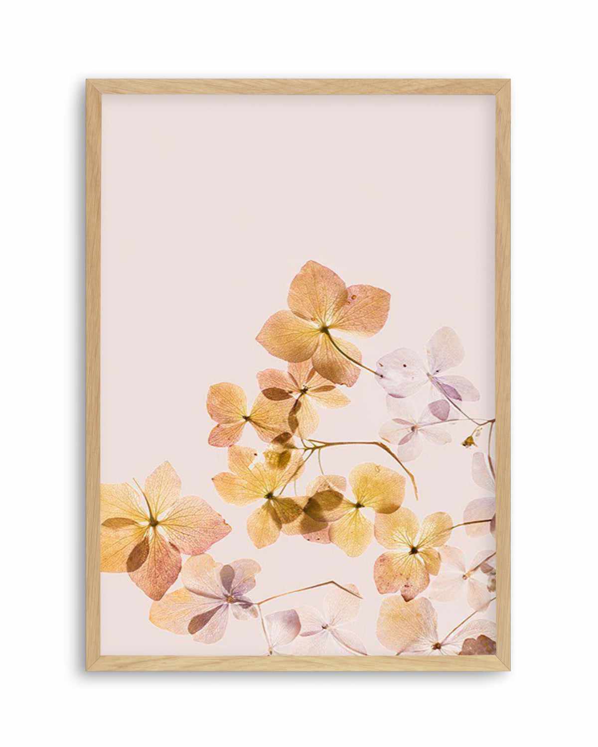 Golden Botanica | Left Art Print