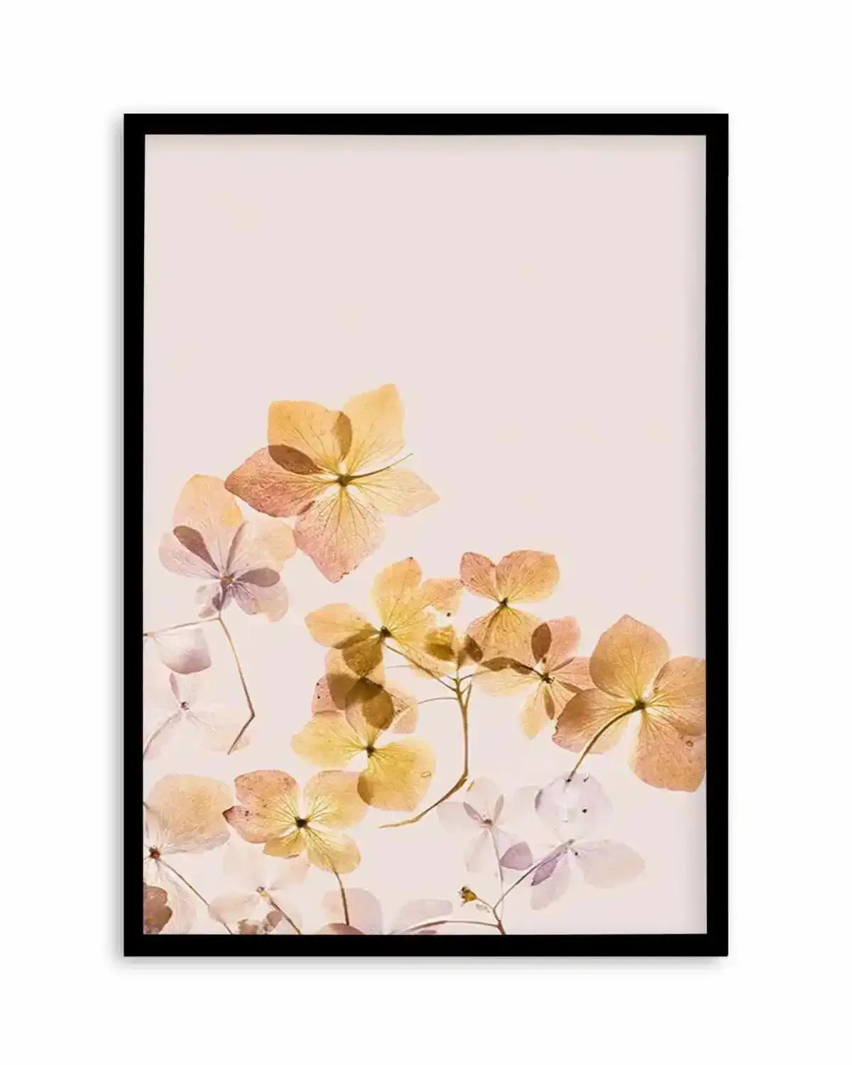 Golden Botanica | Right Art Print from Olive et Oriel where you can shop wallpaper and artworks online