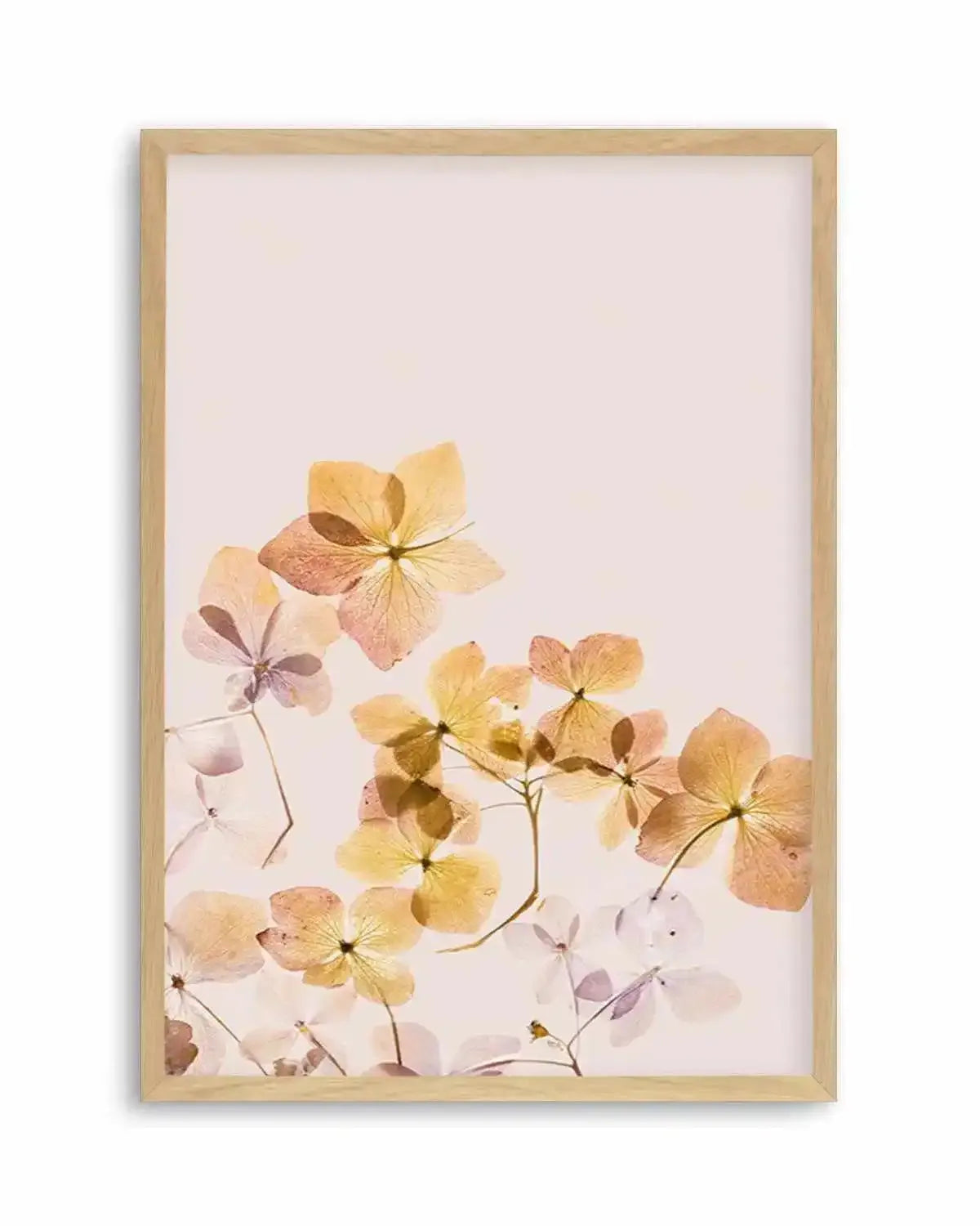 Golden Botanica | Right Art Print from Olive et Oriel where you can shop wallpaper and artworks online