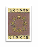 Golden Circle by Julie Celina | Art Print
