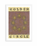 Golden Circle by Julie Celina | Art Print