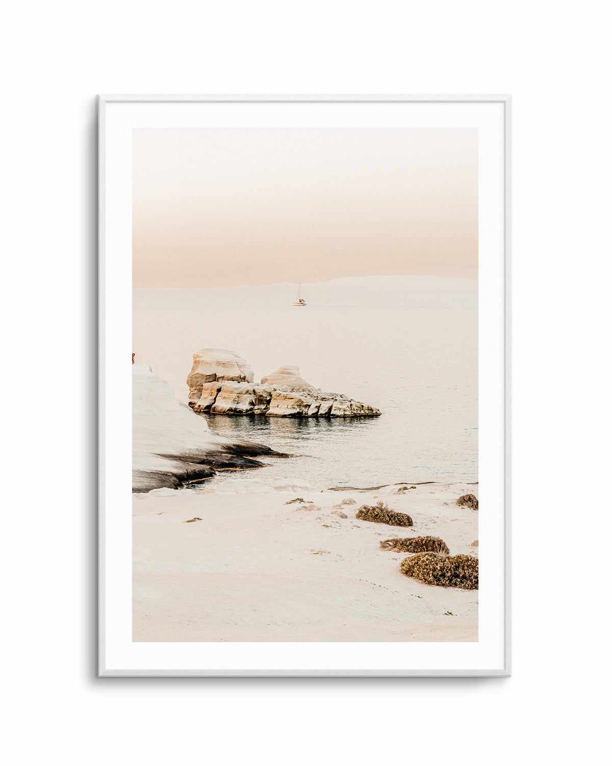 Golden Days, Milos Art Print