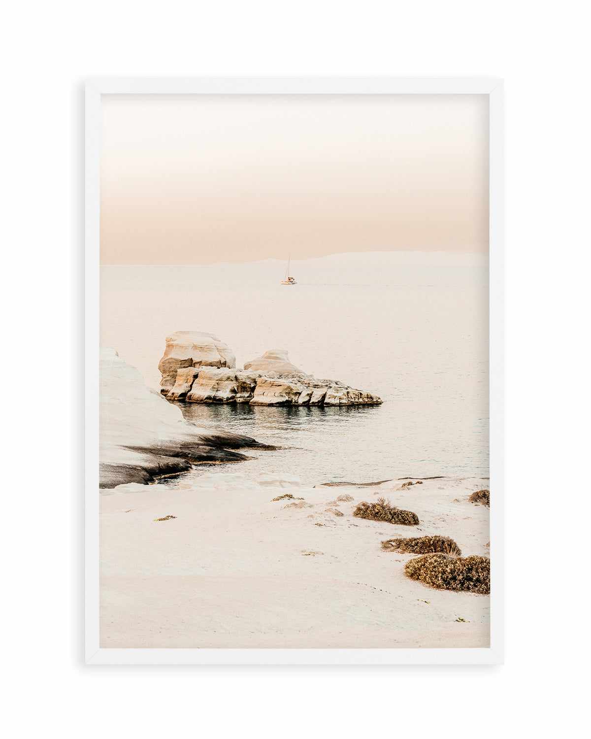 Golden Days, Milos Art Print