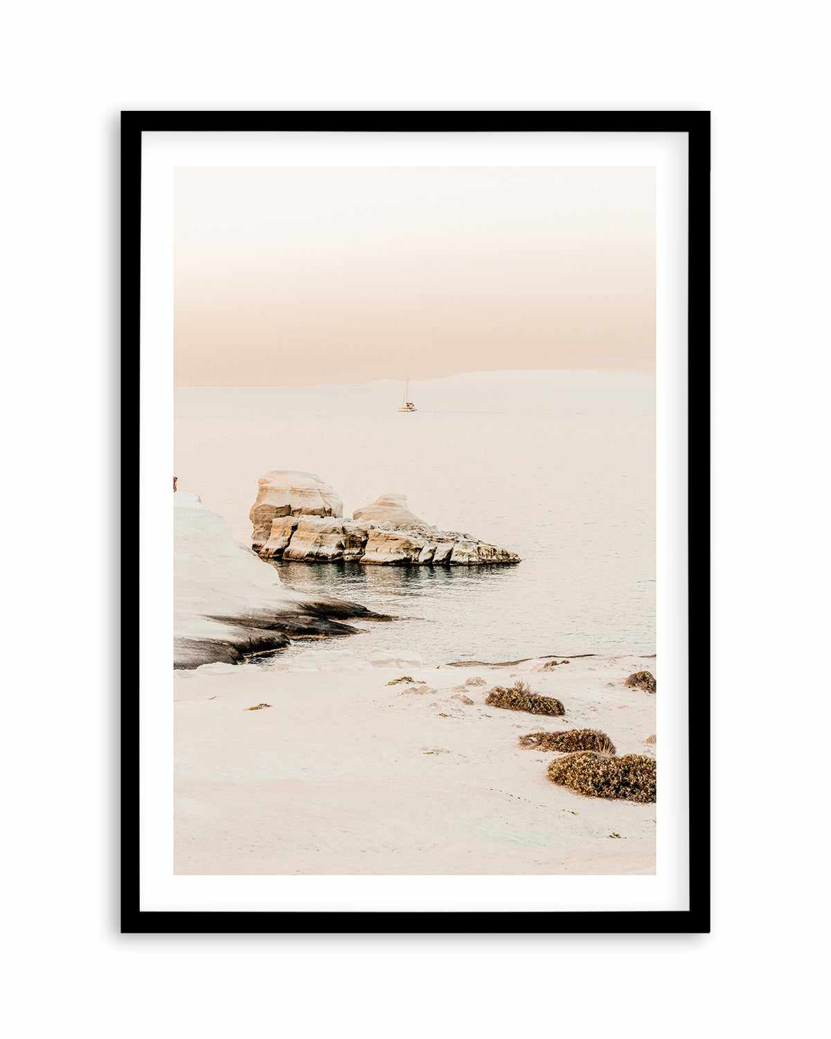 Golden Days, Milos Art Print