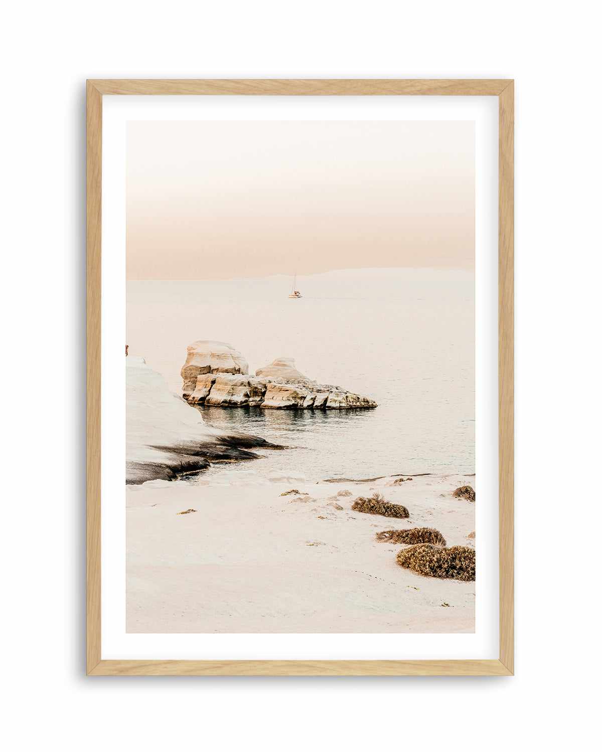 Golden Days, Milos Art Print