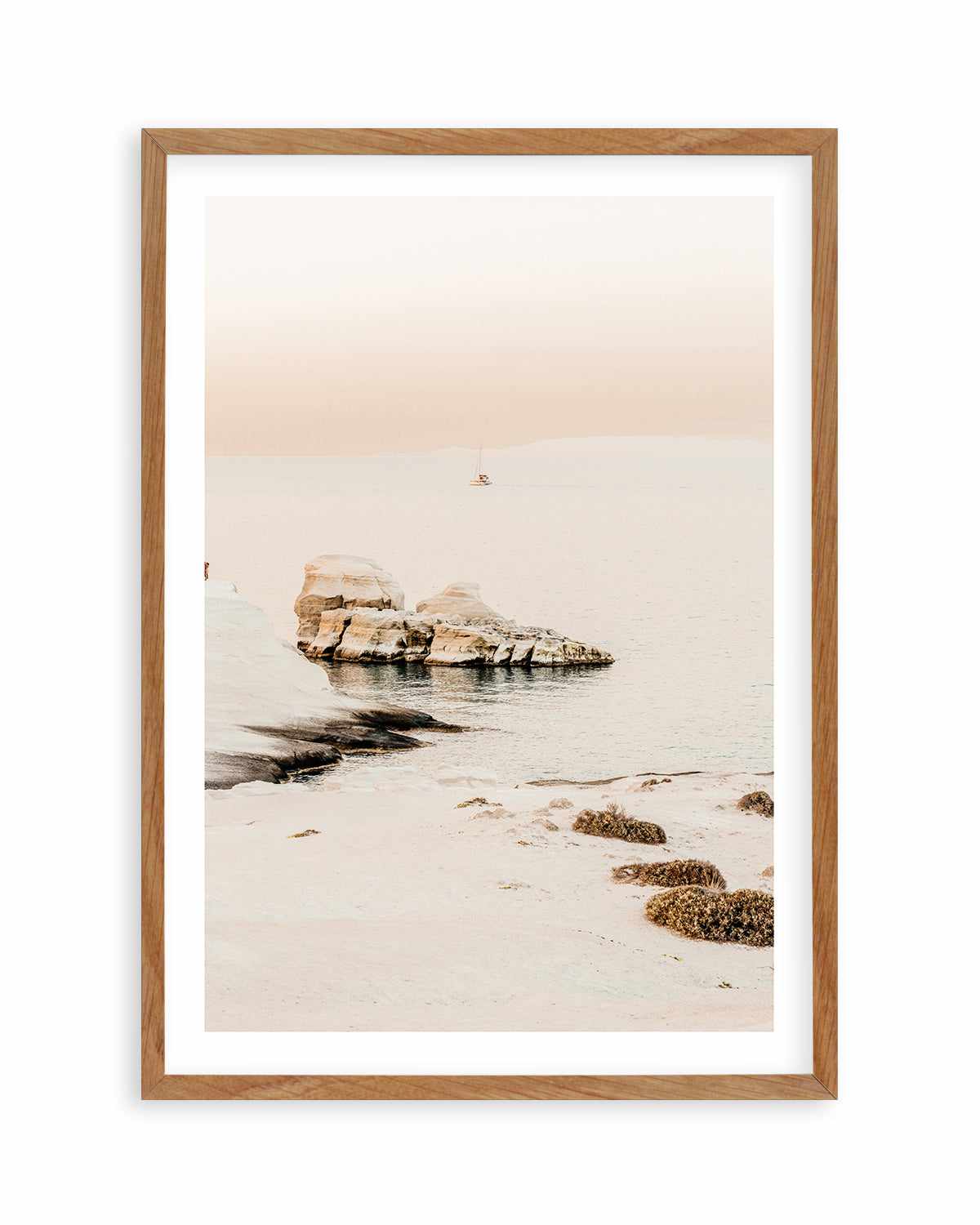 Golden Days, Milos Art Print