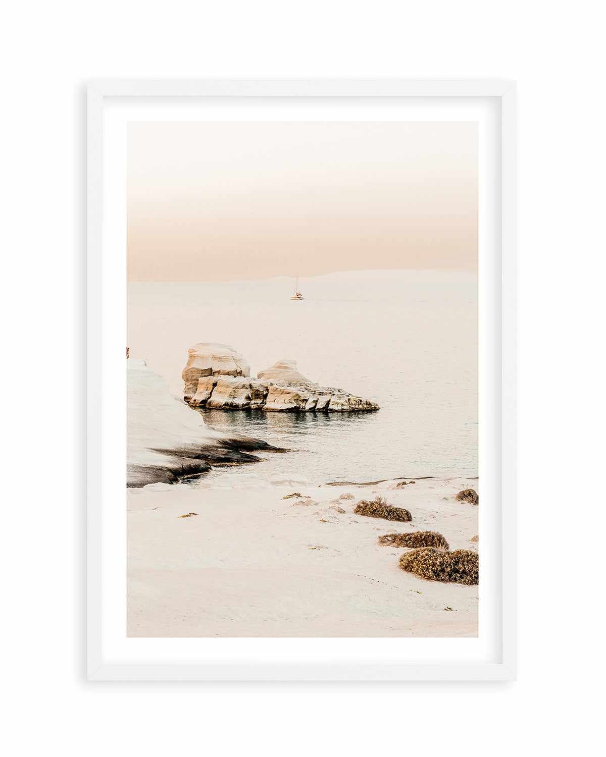 Golden Days, Milos Art Print