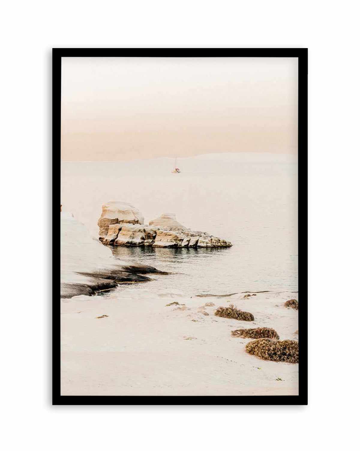 Golden Days, Milos Art Print