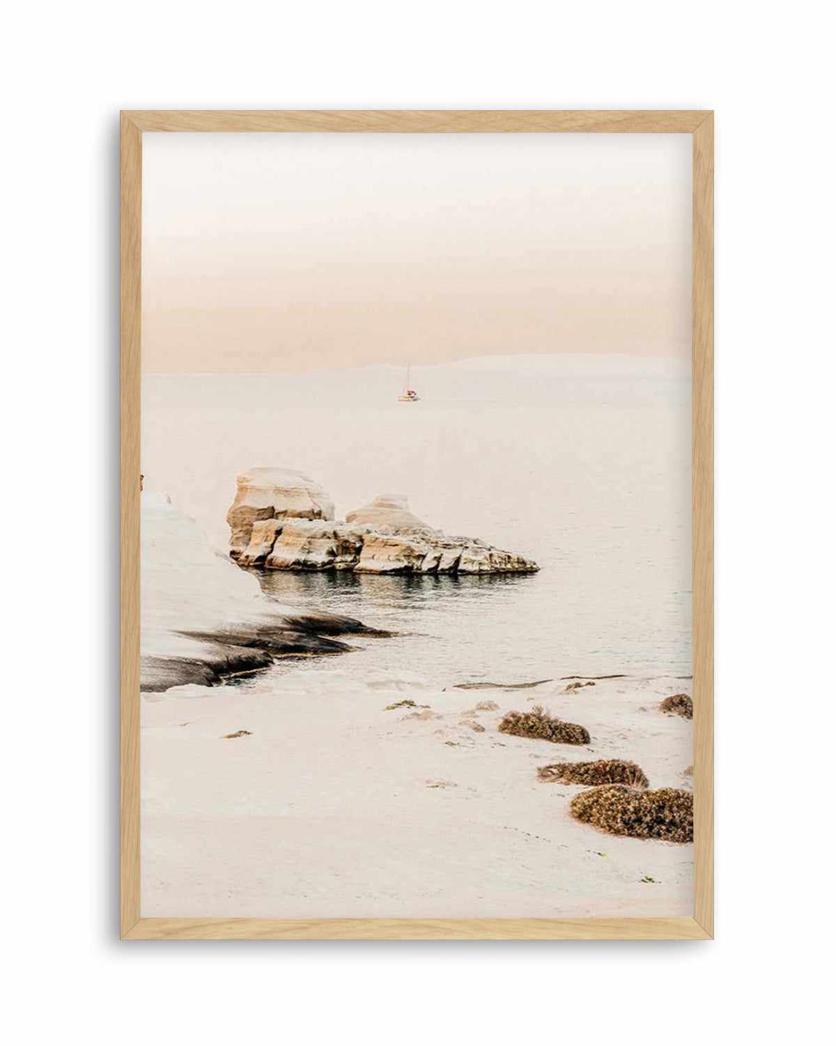 Golden Days, Milos Art Print