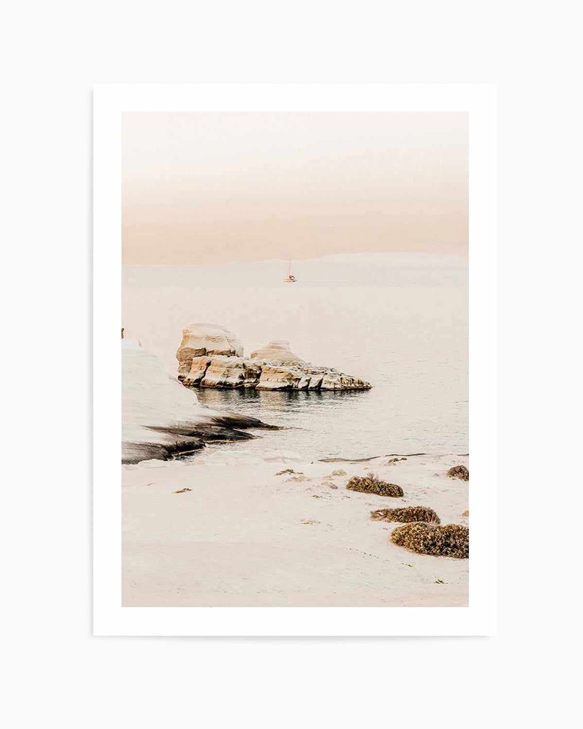 Golden Days, Milos Art Print