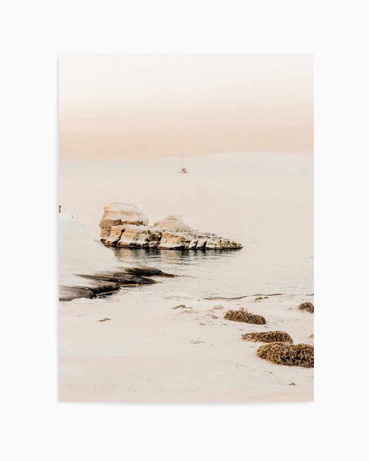 Golden Days, Milos Art Print