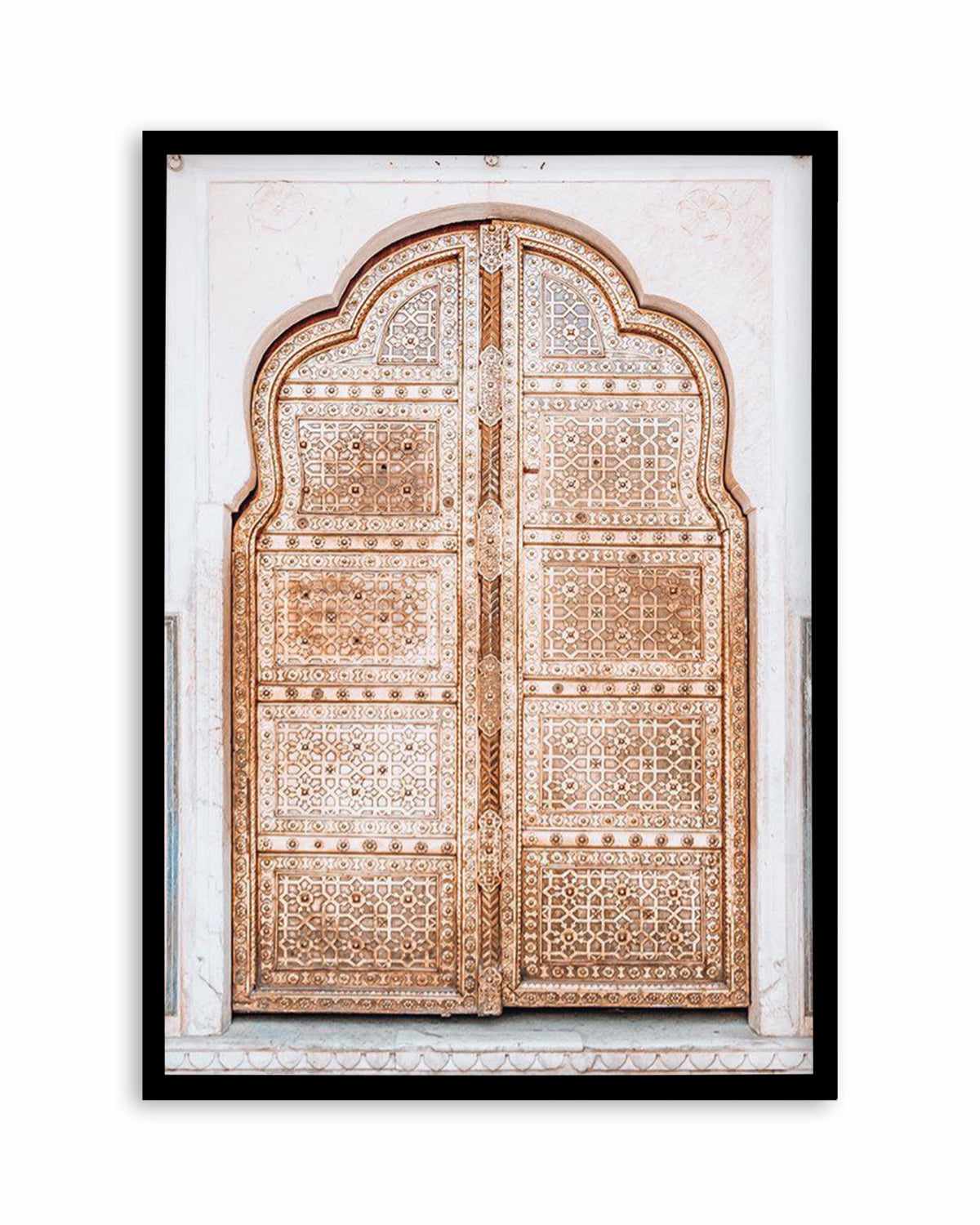 Golden Doorway | Morocco Art Print