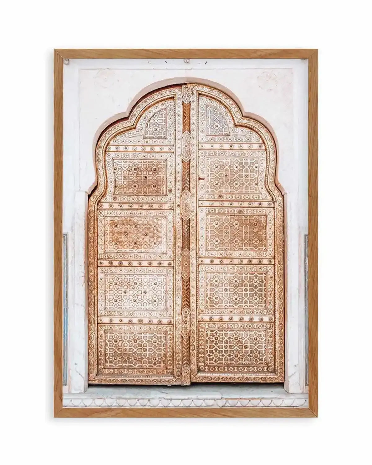 Golden Doorway | Morocco Art Print from Olive et Oriel where you can shop wallpaper and artworks online