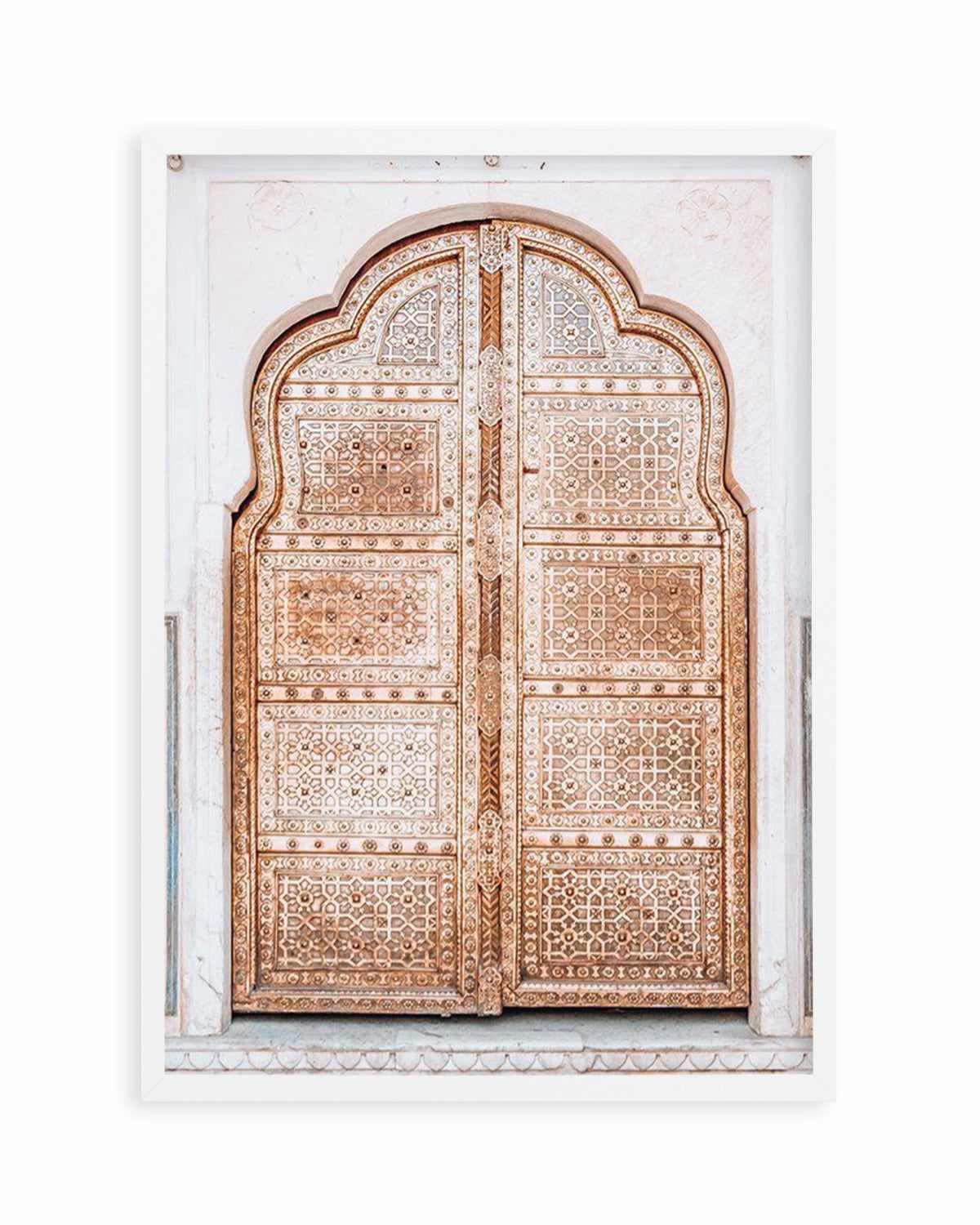 Golden Doorway | Morocco Art Print