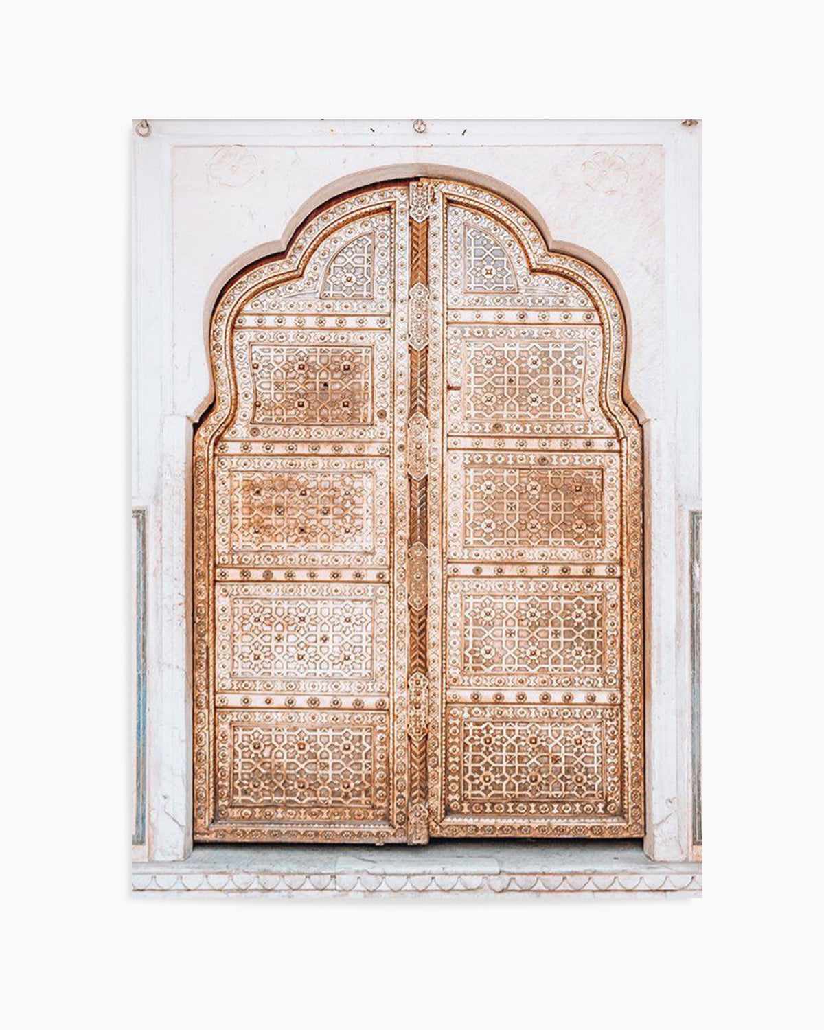 Golden Doorway | Morocco Art Print