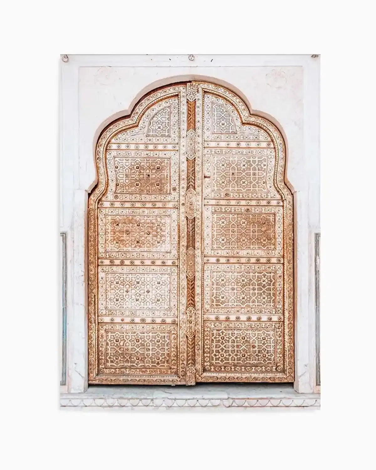 Golden Doorway | Morocco Art Print from Olive et Oriel where you can shop wallpaper and artworks online
