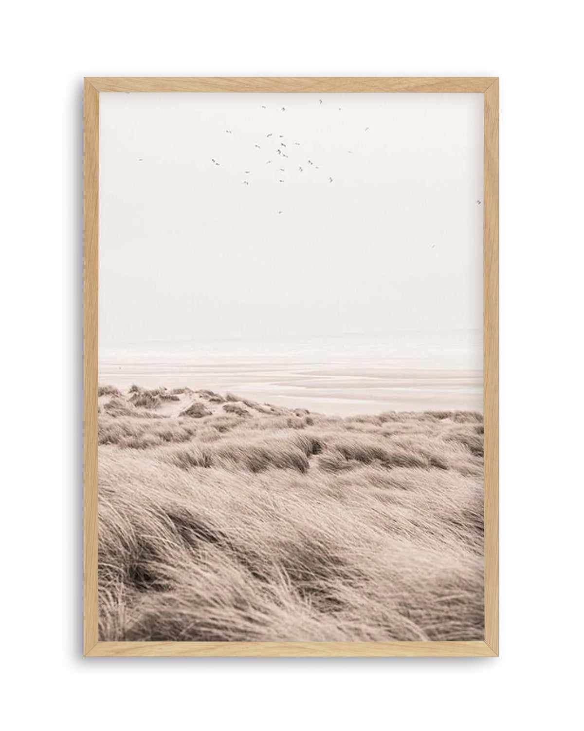 Golden Dunes I Art Print