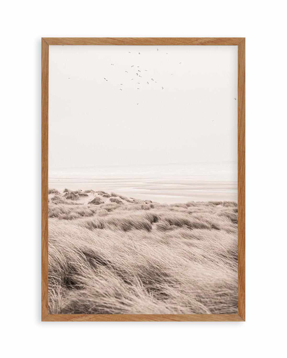 Golden Dunes I Art Print