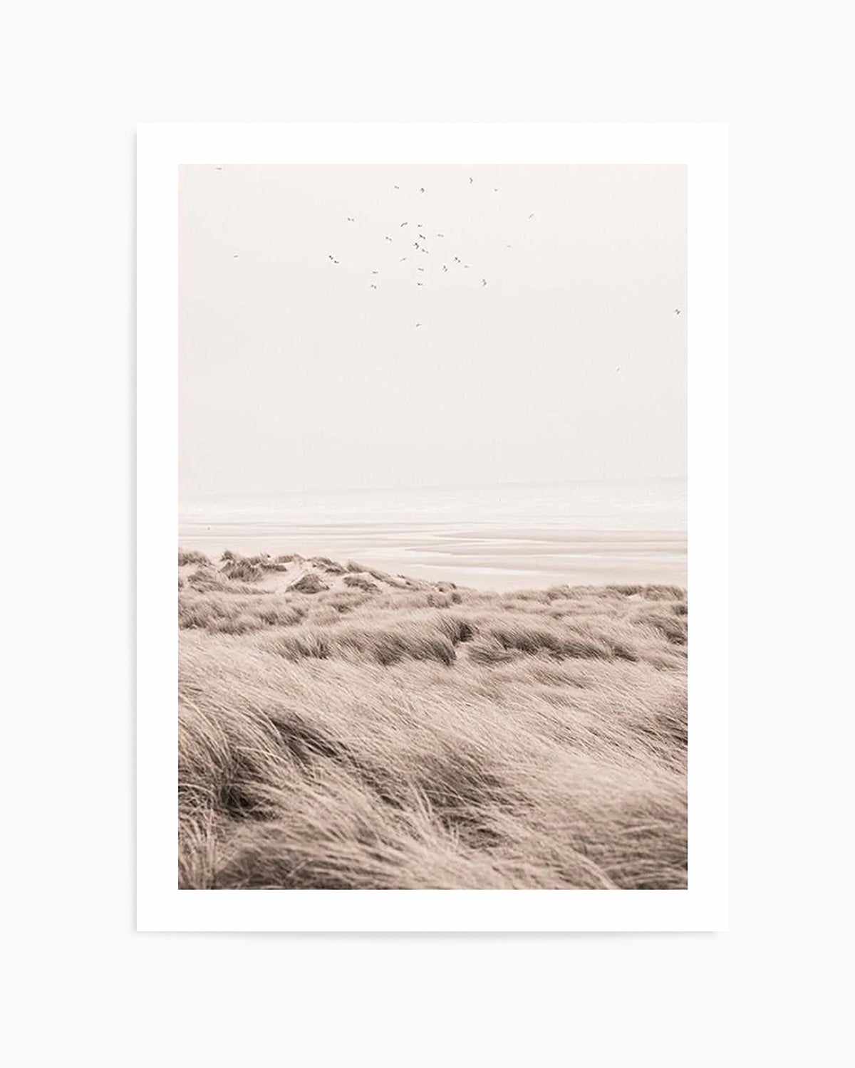 Golden Dunes I Art Print