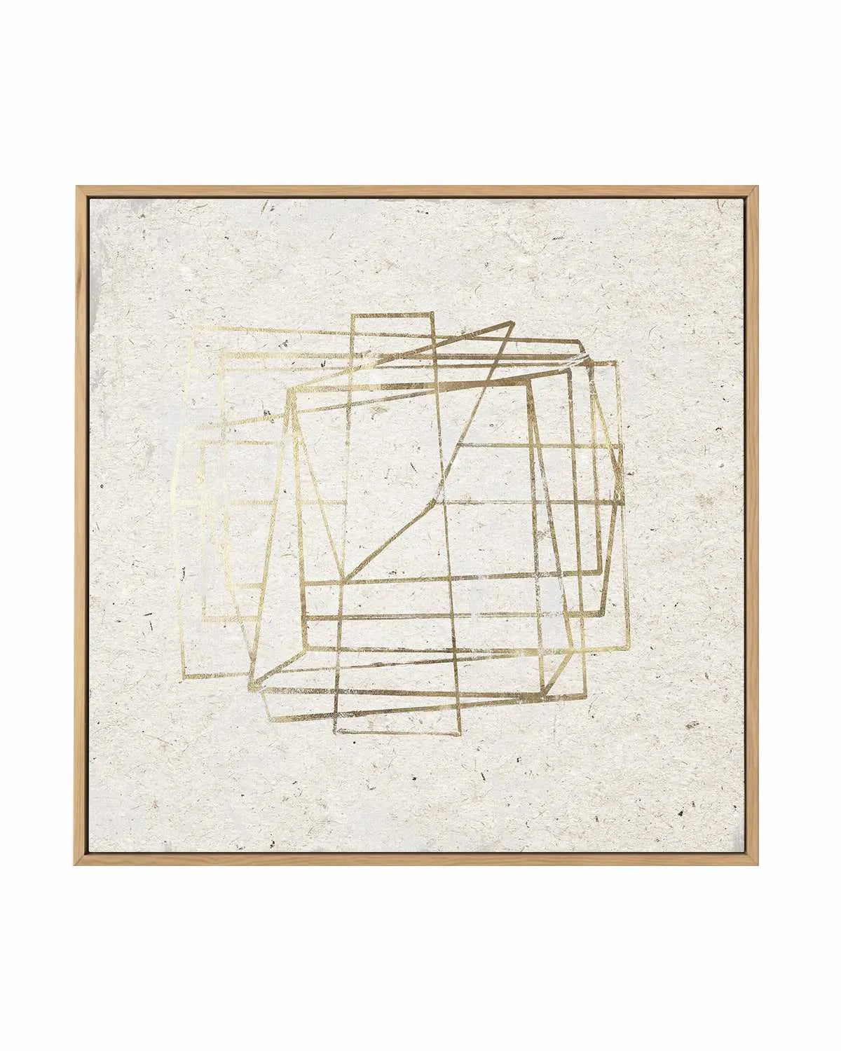 Golden Embrace II | Framed Canvas Art Print from Olive et Oriel where you can shop wallpaper and artworks online