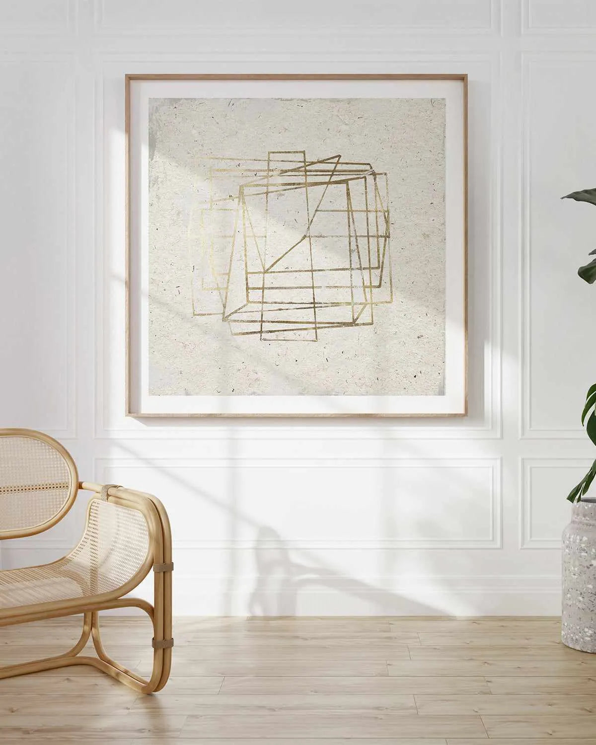 Golden Embrace II Art Print from Olive et Oriel where you can shop wallpaper and artworks online