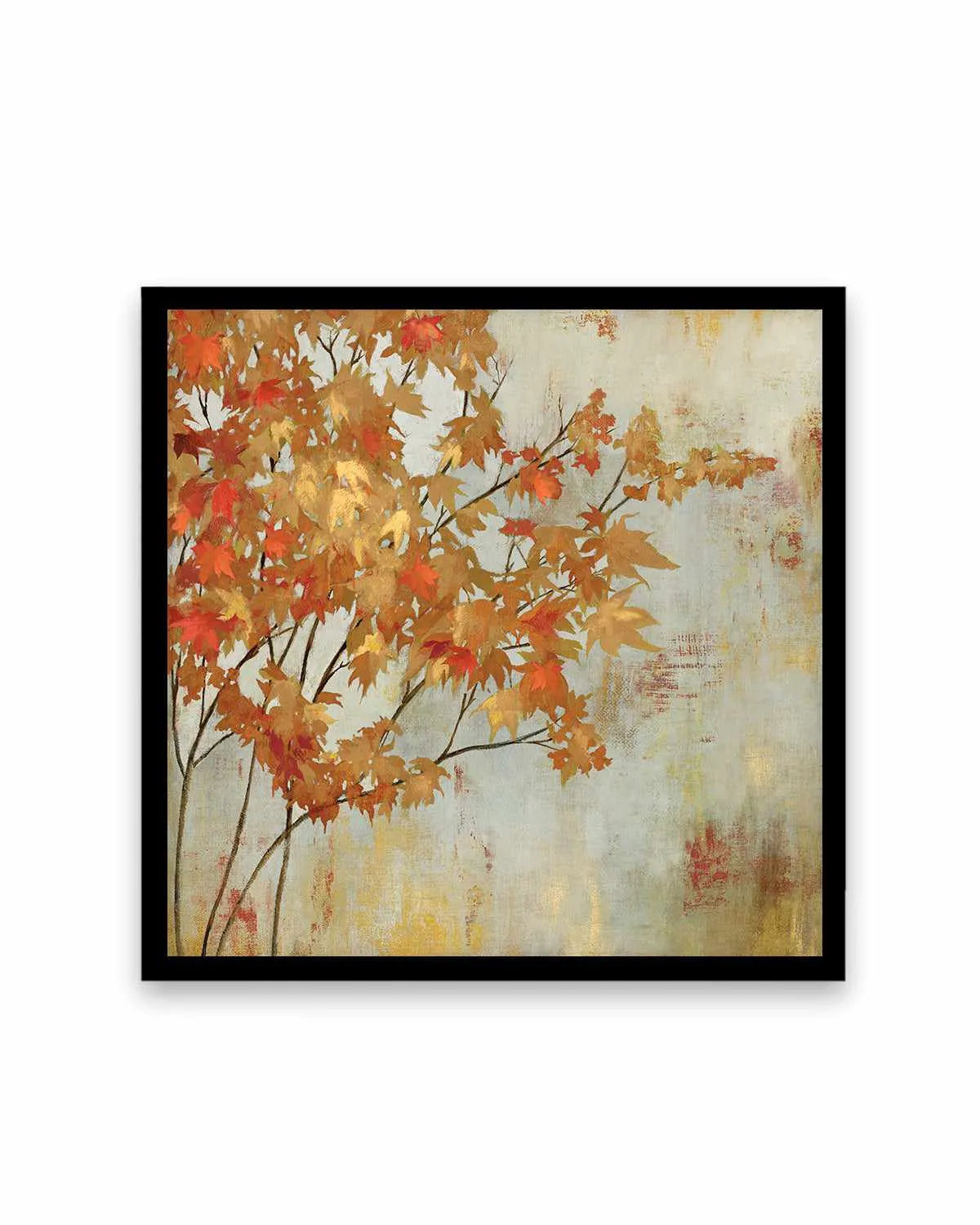 Golden Foliage Art Print from Olive et Oriel where you can shop wallpaper and artworks online