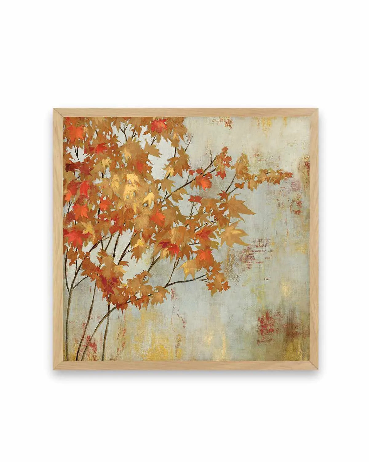 Golden Foliage Art Print from Olive et Oriel where you can shop wallpaper and artworks online