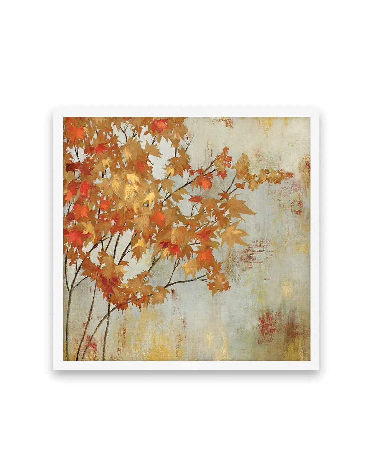 Golden Foliage Art Print from Olive et Oriel where you can shop wallpaper and artworks online