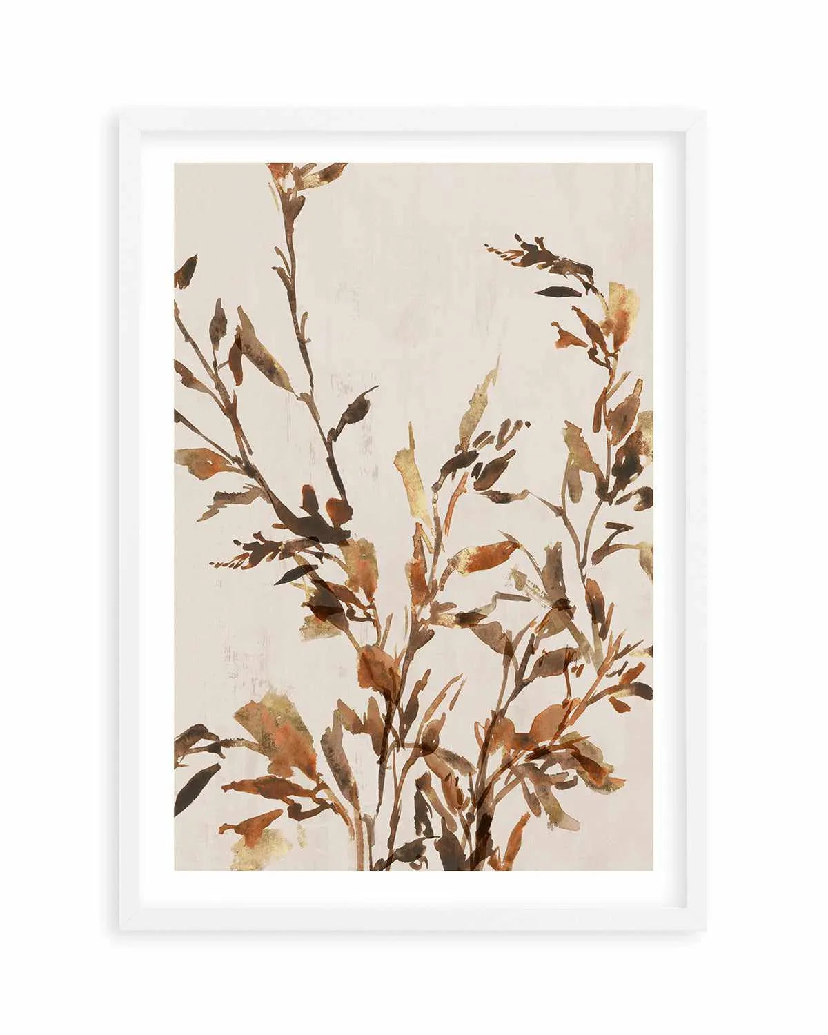 Golden Frond I Art Print from Olive et Oriel where you can shop wallpaper and artworks online