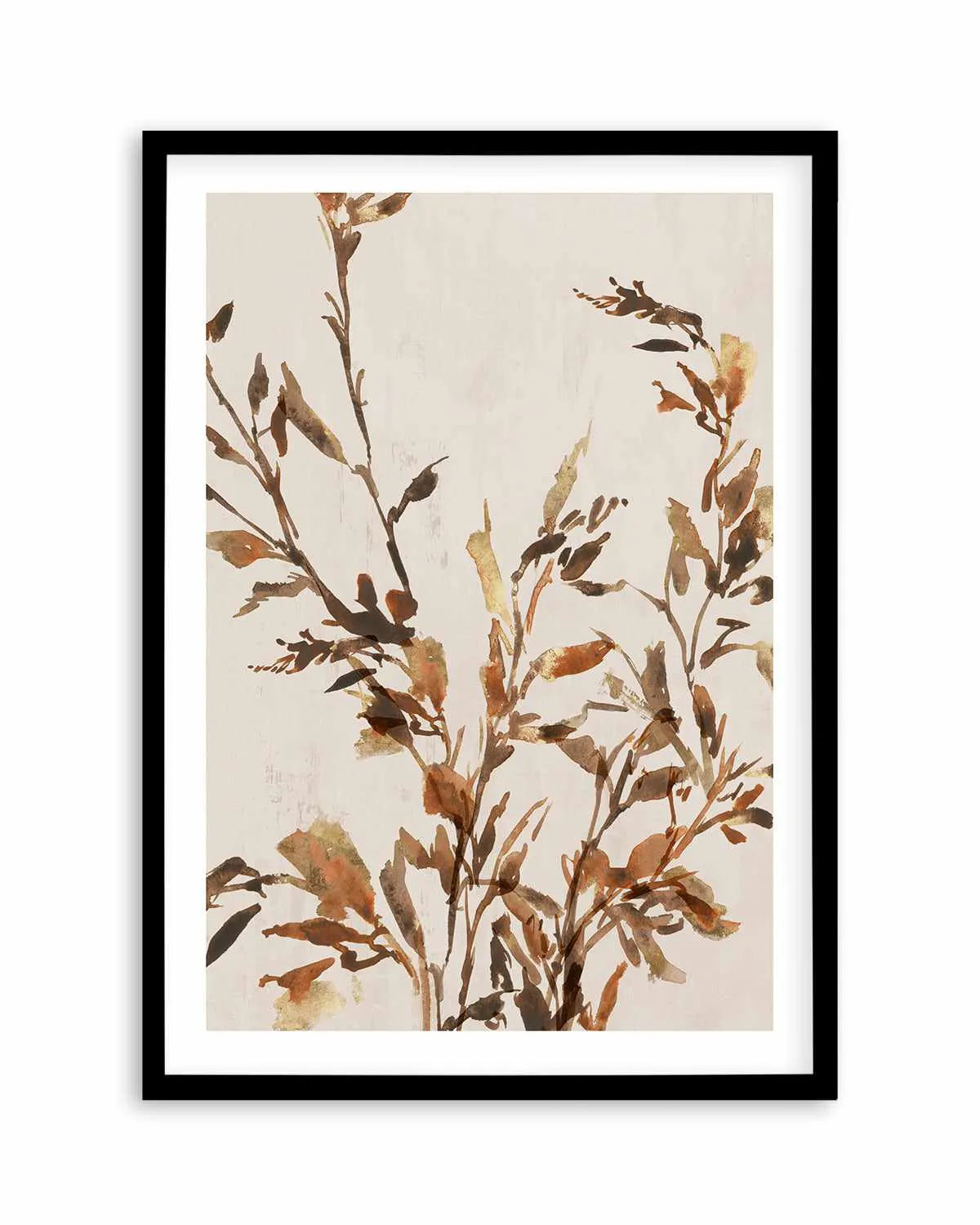 Golden Frond I Art Print from Olive et Oriel where you can shop wallpaper and artworks online