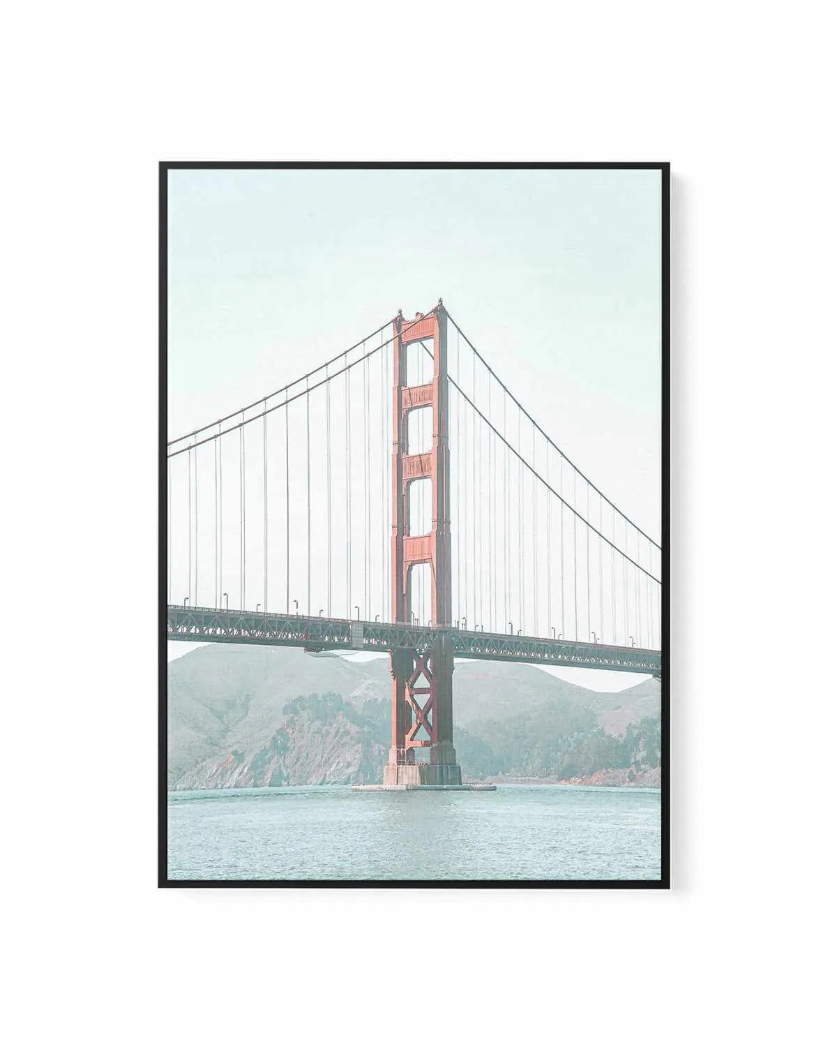 Golden Gate Bridge by Finn Skagn | Framed Canvas Art Print from Olive et Oriel where you can shop wallpaper and artworks online