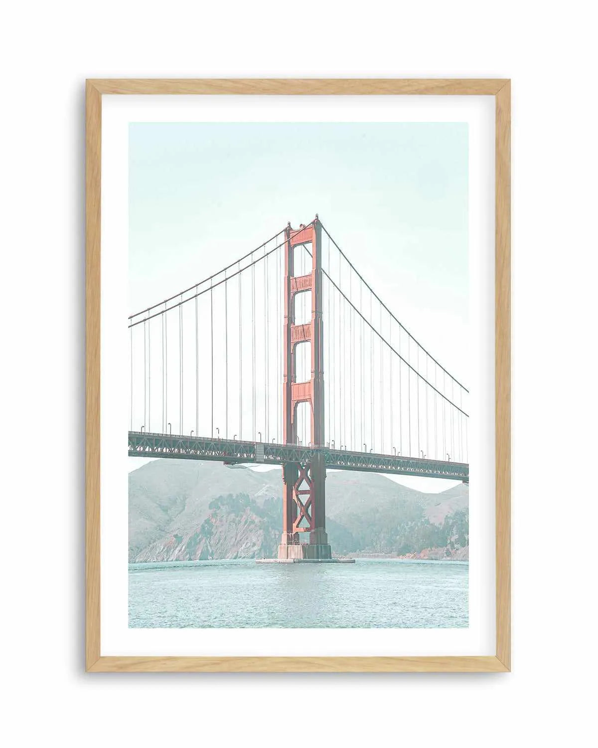Golden Gate Bridge by Finn Skagn Art Print from Olive et Oriel where you can shop wallpaper and artworks online