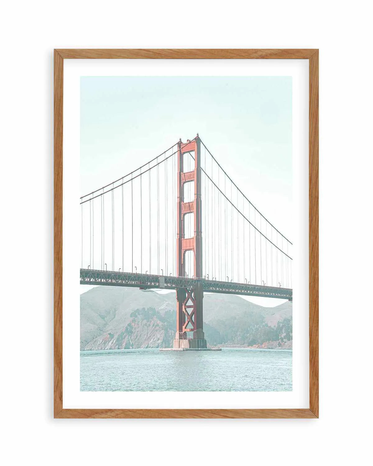 Golden Gate Bridge by Finn Skagn Art Print from Olive et Oriel where you can shop wallpaper and artworks online