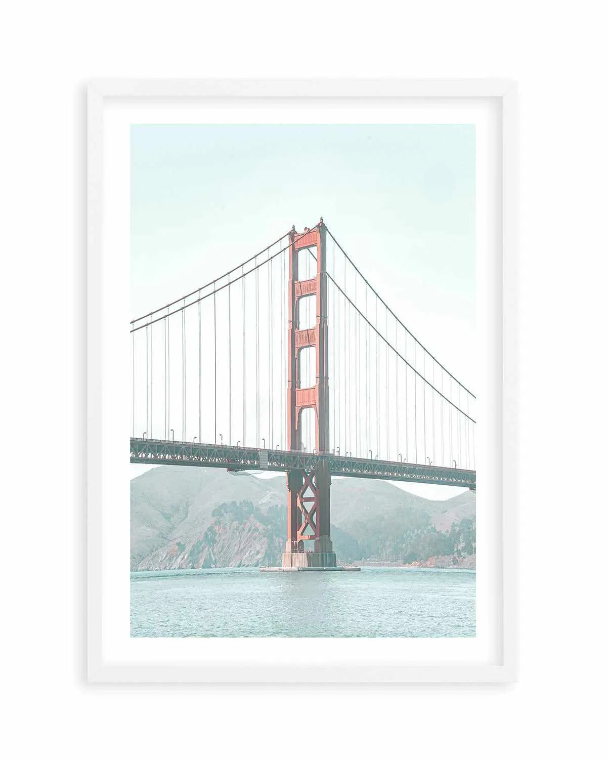 Golden Gate Bridge by Finn Skagn Art Print from Olive et Oriel where you can shop wallpaper and artworks online