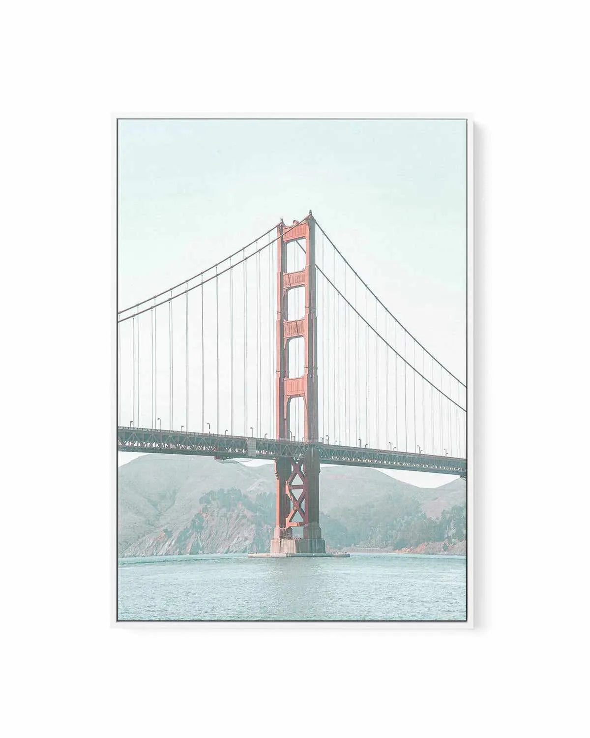 Golden Gate Bridge by Finn Skagn | Framed Canvas Art Print from Olive et Oriel where you can shop wallpaper and artworks online
