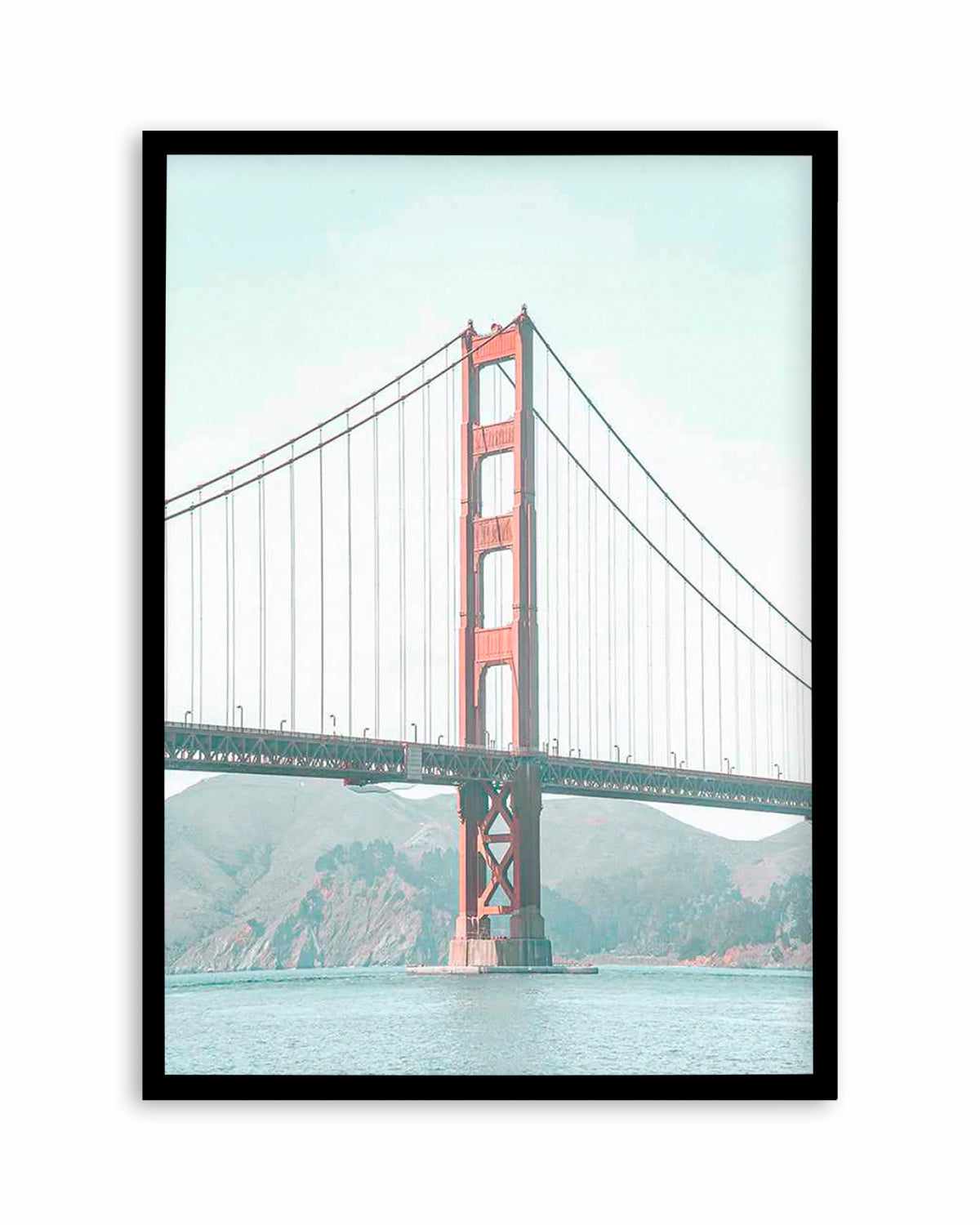 Golden Gate Bridge by Finn Skagn Art Print