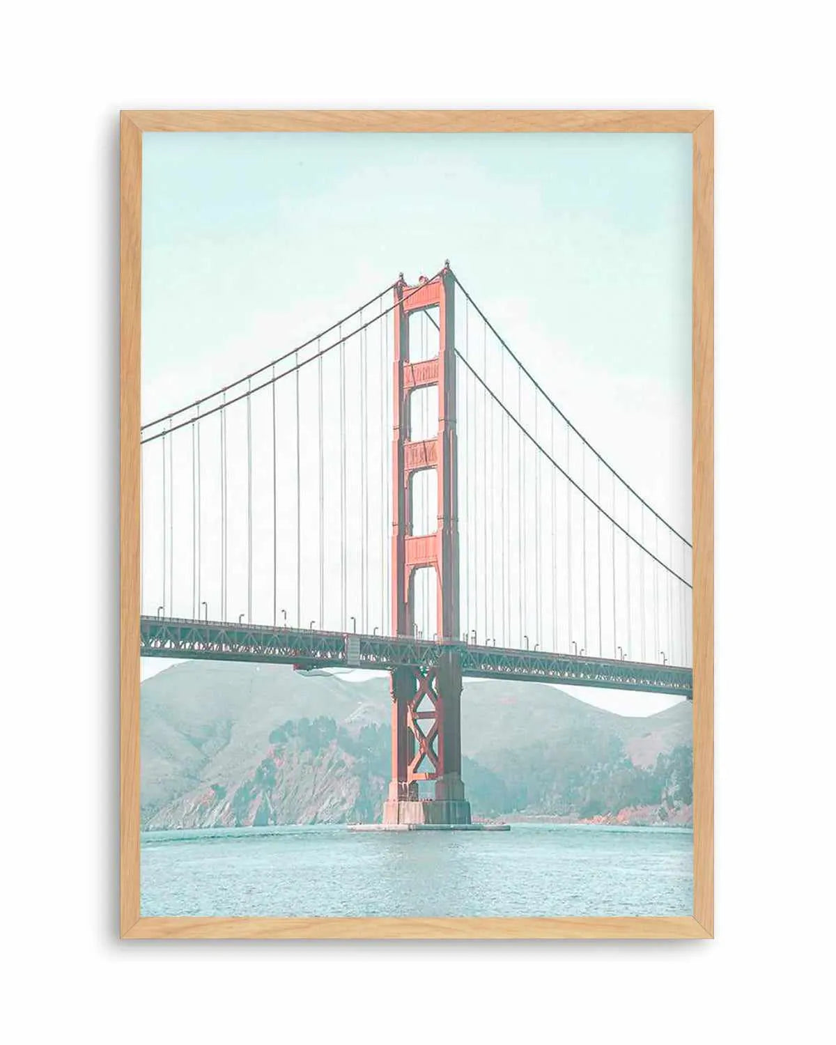 Golden Gate Bridge by Finn Skagn Art Print from Olive et Oriel where you can shop wallpaper and artworks online