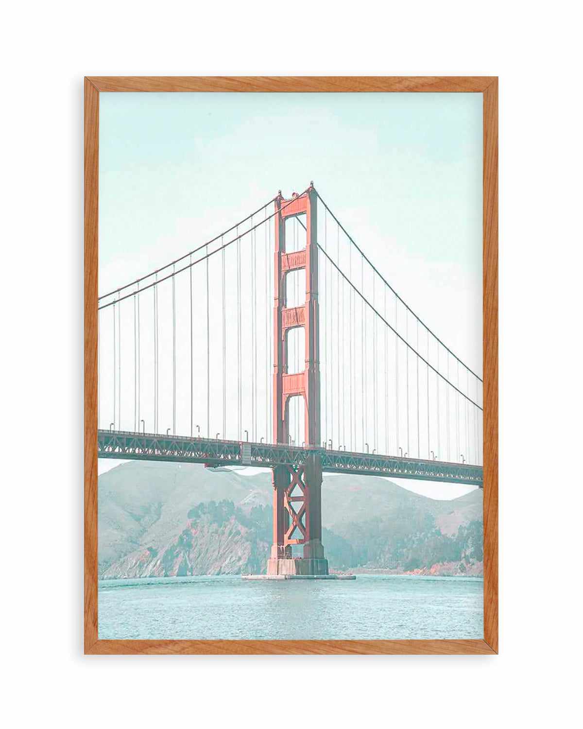 Golden Gate Bridge by Finn Skagn Art Print