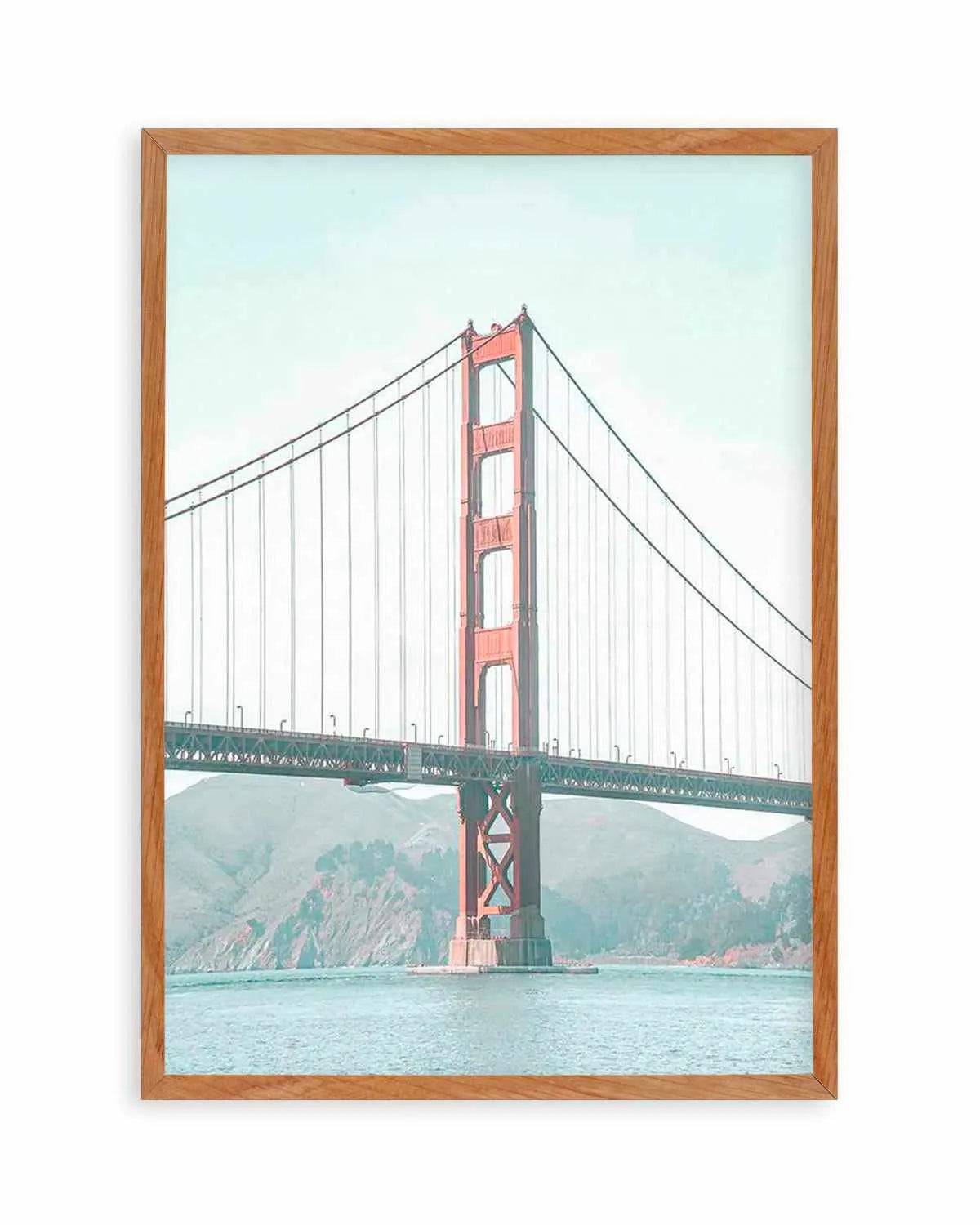 Golden Gate Bridge by Finn Skagn Art Print from Olive et Oriel where you can shop wallpaper and artworks online