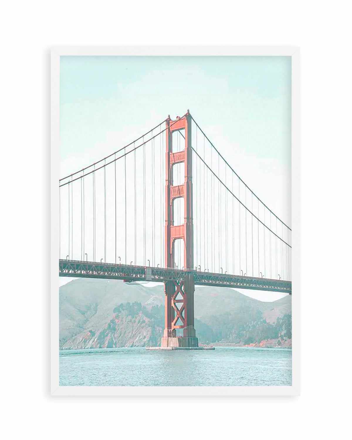 Golden Gate Bridge by Finn Skagn Art Print