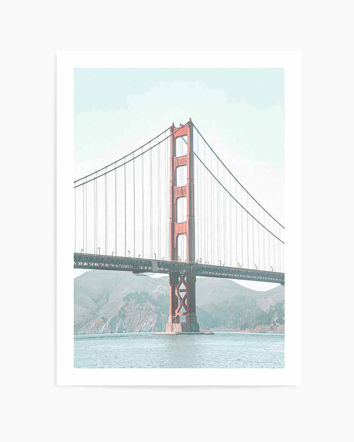 Golden Gate Bridge by Finn Skagn Art Print