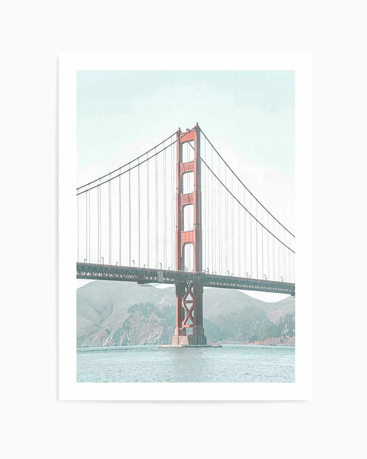 Golden Gate Bridge by Finn Skagn Art Print from Olive et Oriel where you can shop wallpaper and artworks online