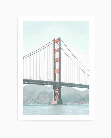 Golden Gate Bridge by Finn Skagn Art Print from Olive et Oriel where you can shop wallpaper and artworks online