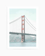 Golden Gate Bridge by Finn Skagn Art Print